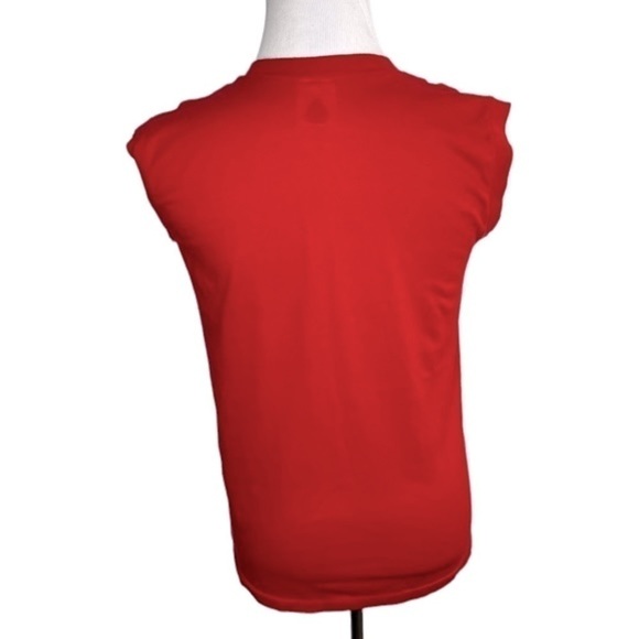 Vintage 1987 Men's Red Harley Davidson James Dean 'Rebel Rider' Muscle Shirt - Picture 3 of 10